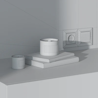 Modern Headboard with light — Ver 7