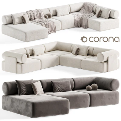 CIPRIANI U SHAPED SOFA Modern By lusso living — Вид 5