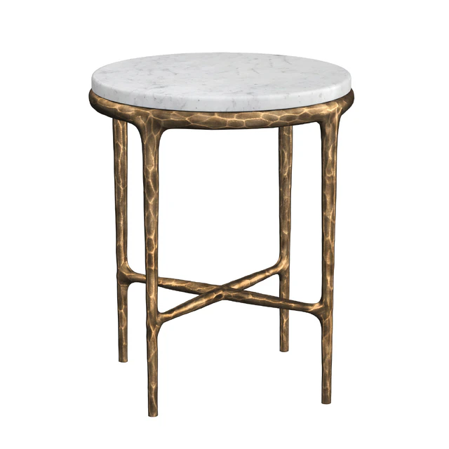 HADDEUS MARBLE ROUND SIDE TABLE — Скачать