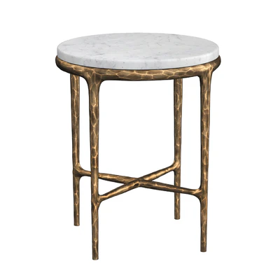 HADDEUS MARBLE ROUND SIDE TABLE — Вид 5