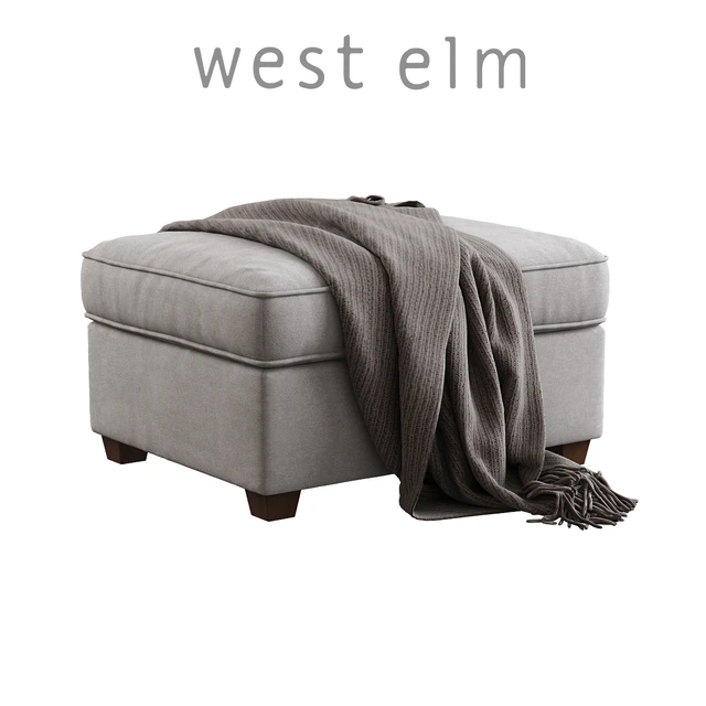 West Elm / Henry Ottoman — Скачать