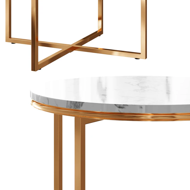 Marble Gold Tables Set — Скачать
