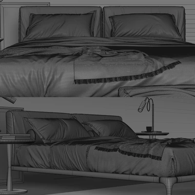 Poliform Park Bed — Ver 2