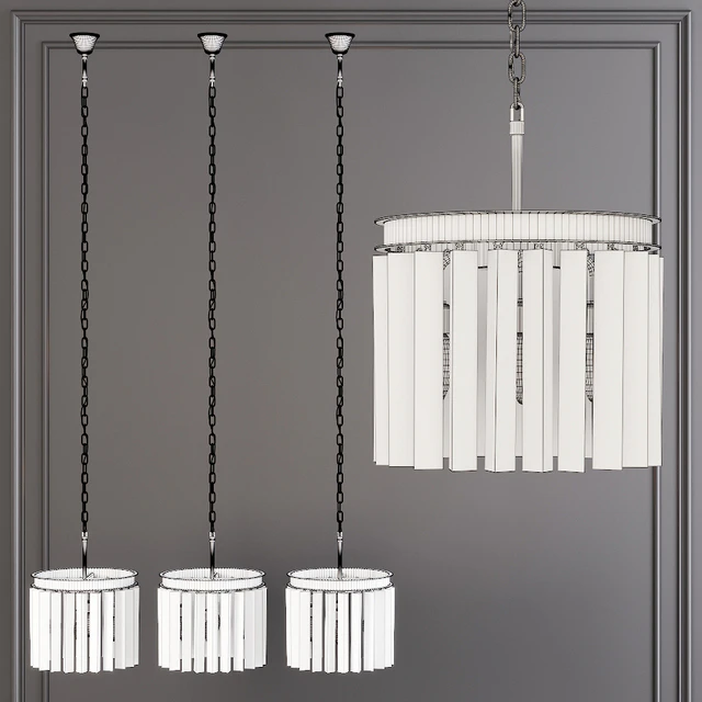Restoration Hardware 1920S ODEON RHYS SMOKE GLASS PRISM ROUND CHANDELIER 12 Nickel — Скачать