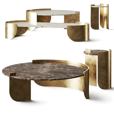 Casa +39 Encore Italia Osiris Coffee Tables — Ver 3