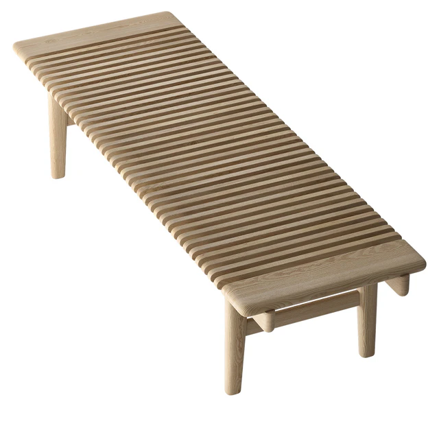 Hans Wegner PP Mobler 589 bar bench — Descargar