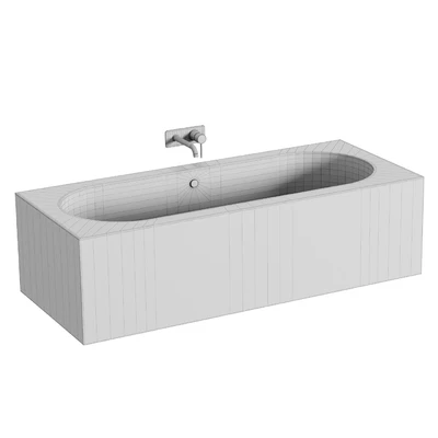 Bathtub By HIMACS CBT-160-65 — Вид 3