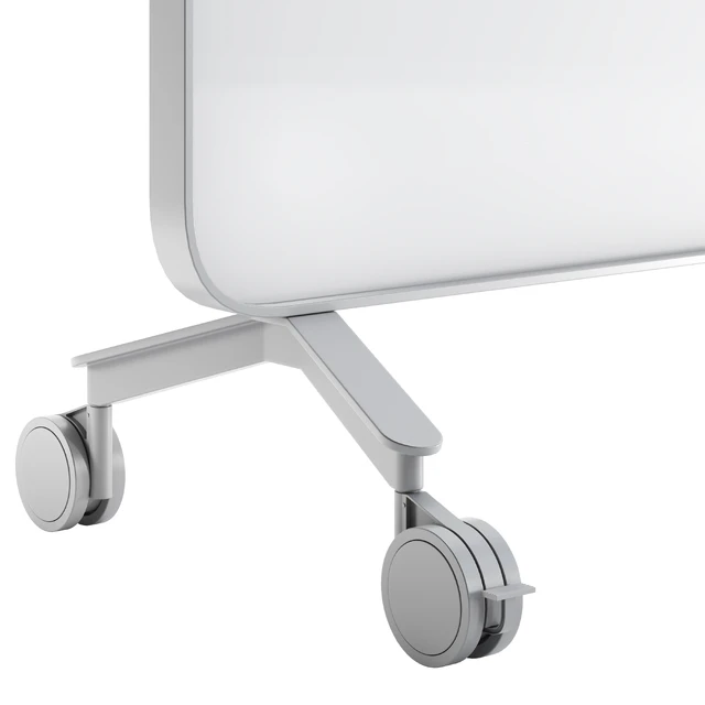 Lintex Frame Mobile double-sided glassboard with a bentwood frame — Descargar