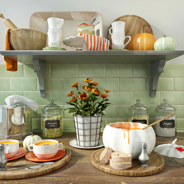 A set of kitchen decor — Descargar