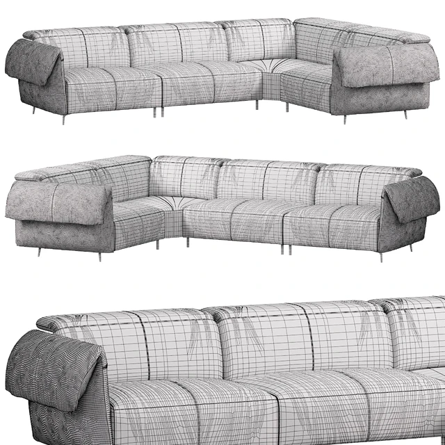Seagull sofa by Natuzzi italia — Скачать