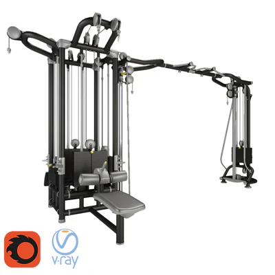 Cable Station Black Set 02 — Ver 1