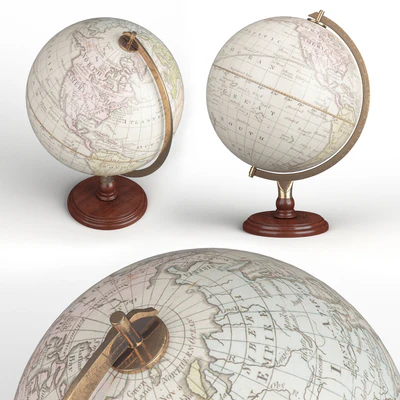 Vintage globe — Ver 2
