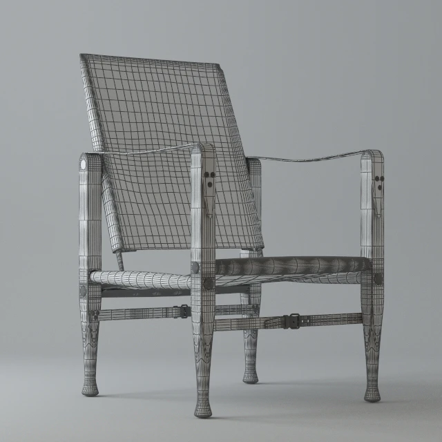Кресло Safari chair by Carl Hansen & Søn — Скачать