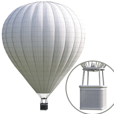 Hot air balloon / balloon — Ver 4