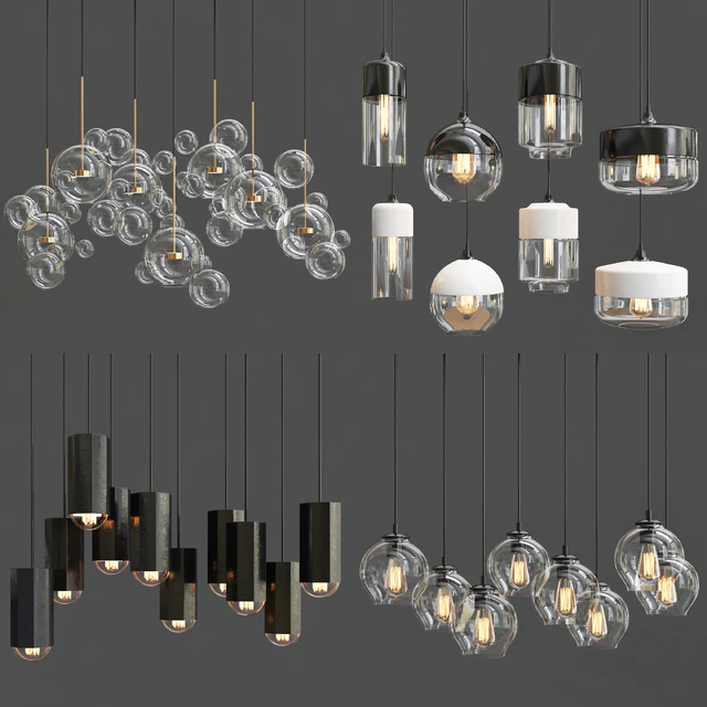 Collection of Pendant Lights — Скачать