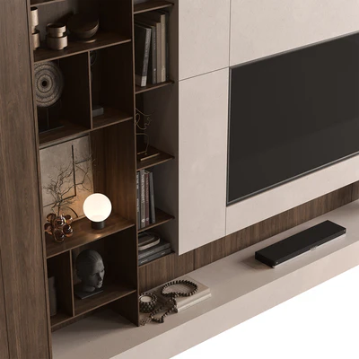 TV Wall Wooden - Set 195 — Вид 6