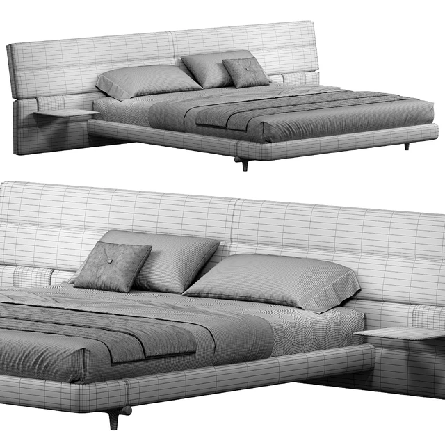 Universal 01 Bed By lumlum — Скачать