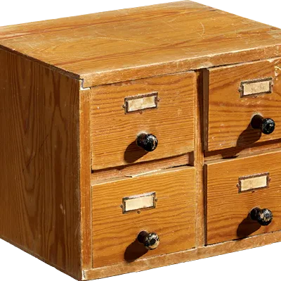 wooden drawer cabinet 001 — Descargar