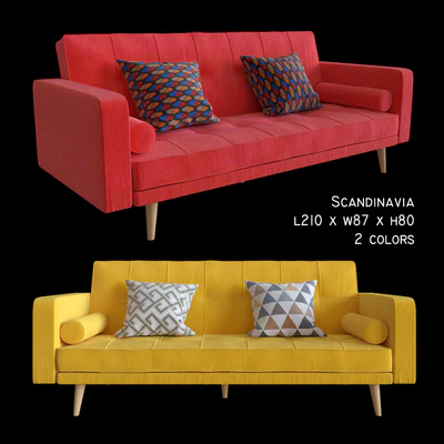 Sofa Imodern Scandinavia 2 colors — Ver 1