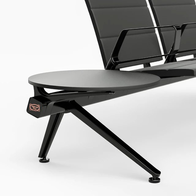 Poltrona Frau Flair Airport Seating System Black — Скачать