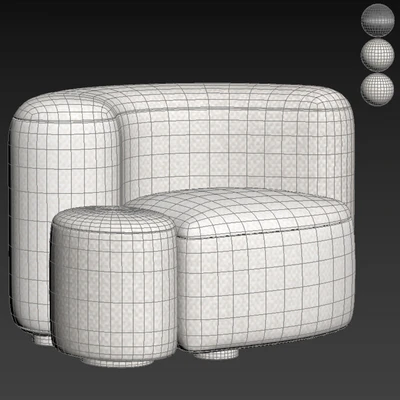 Baba Easy Chair By Gisbert Poppler — Ver 7