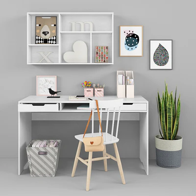 Writing-table and decor for a child 13 — Ver 1