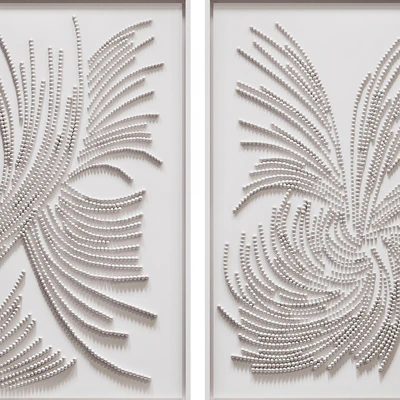 Панно White Diptych — Вид 5