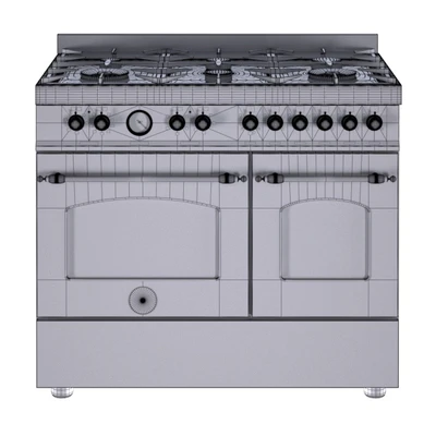 Газовая плита HERITAGE-HER100-6-MFE-D-Bertazzoni-268928 — Вид 3