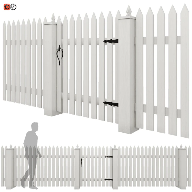 White picket fence 03 — Descargar