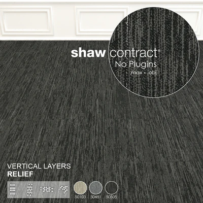 Shaw Carpet Vertical Layers Wall to Wall Floor No 3 — Ver 1