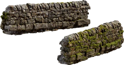 mossy stone wall 009 — Скачать