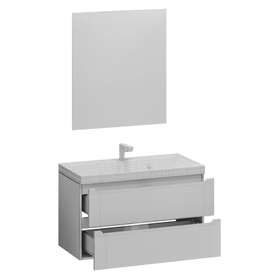 Vanity unit with washbasin Uperwood Tanos 90 cm — Ver 4