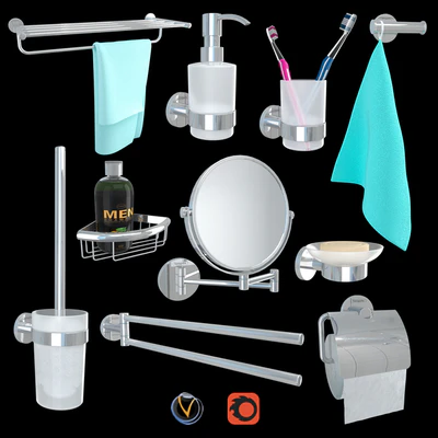 Набор аксессуаров HANSGROHE Logis Universal — Вид 1