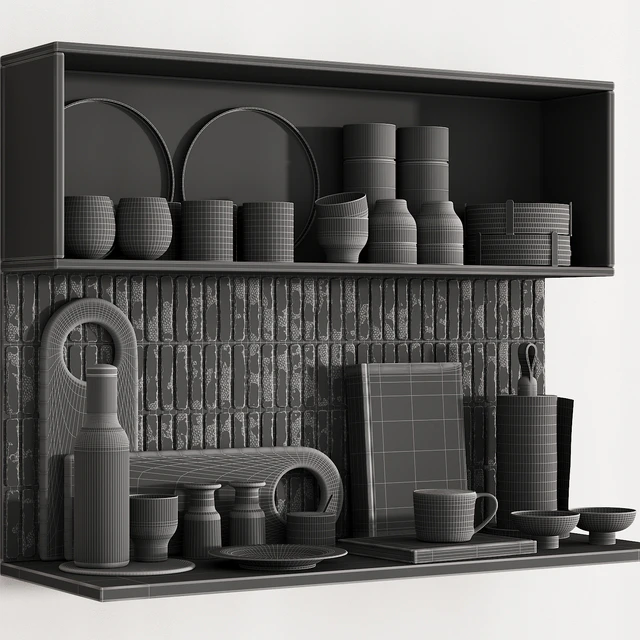 163 kitchen decor set accessories 06 scandi nordic menu 01 — Скачать