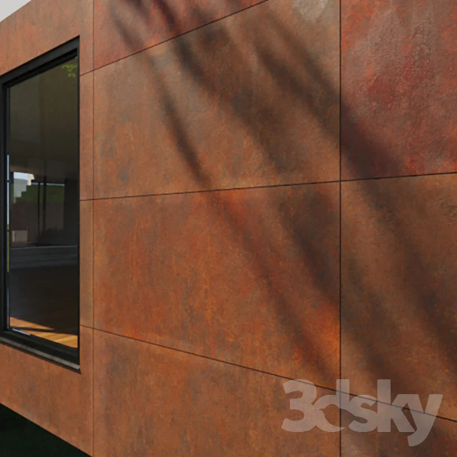 Corten steel - pack 6 textures - 4K — Скачать