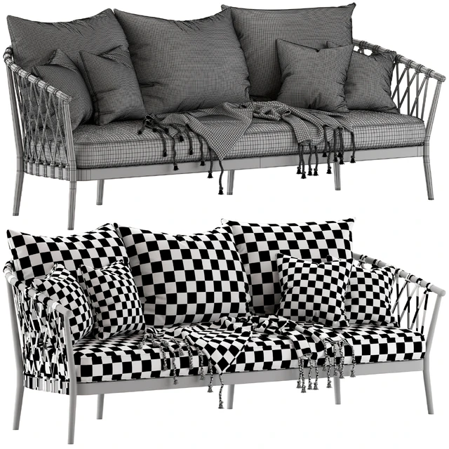 Globewest Maui 3-Seater Sofa — Скачать