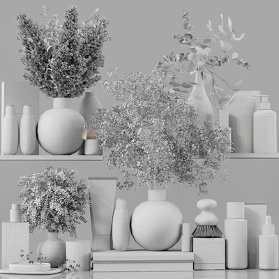Bathroom Decor Set 029 — Ver 7