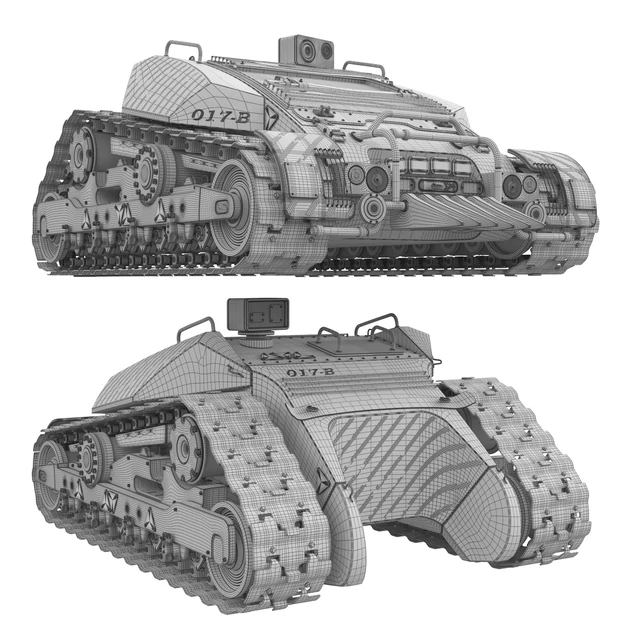 Tractor on caterpillars — Descargar