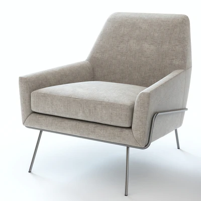 West Elm Lucas Wire Base Chair — Вид 2