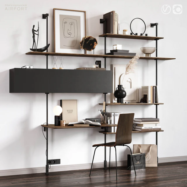 Shelving Cattelan Italia AIRPORT — Descargar