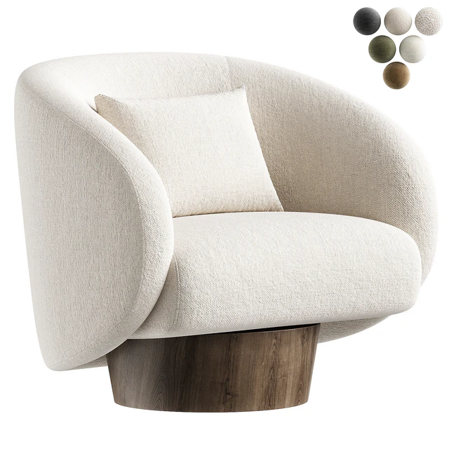 Union Home Rotunda Swivel Chair — Скачать