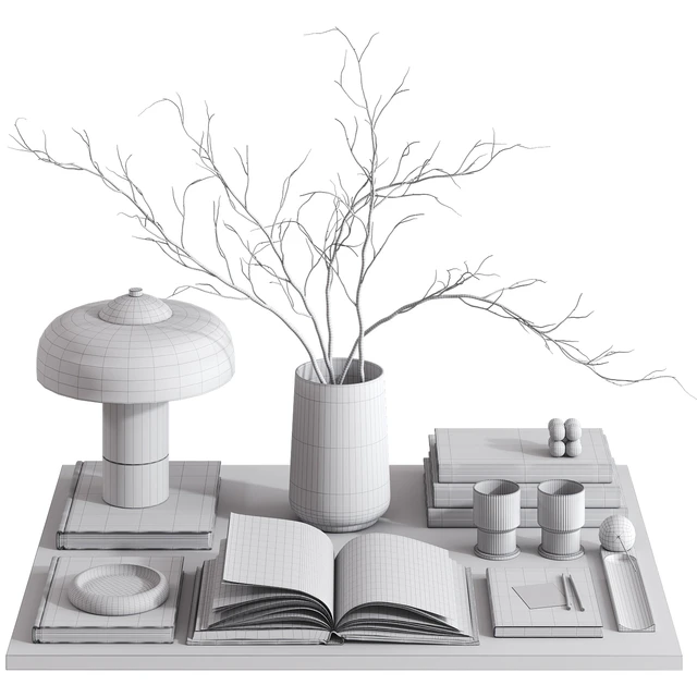 Decorative set with Giovanni Table Lamp — Descargar