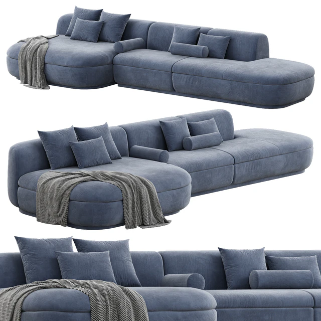 Baxter Piaf Sofa Set 2 — Скачать
