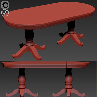 Chesterfield Dining Chair Set — Ver 3