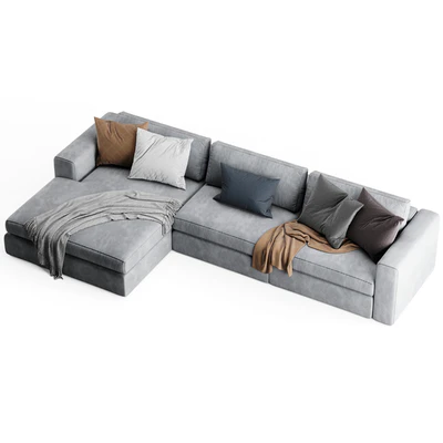Ditre Urban Chaise Longue Sofa — View 3