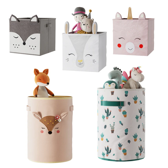 Kids Storage Baskets 02 — Скачать
