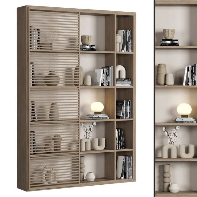Cabinet with shelves 041 — Descargar