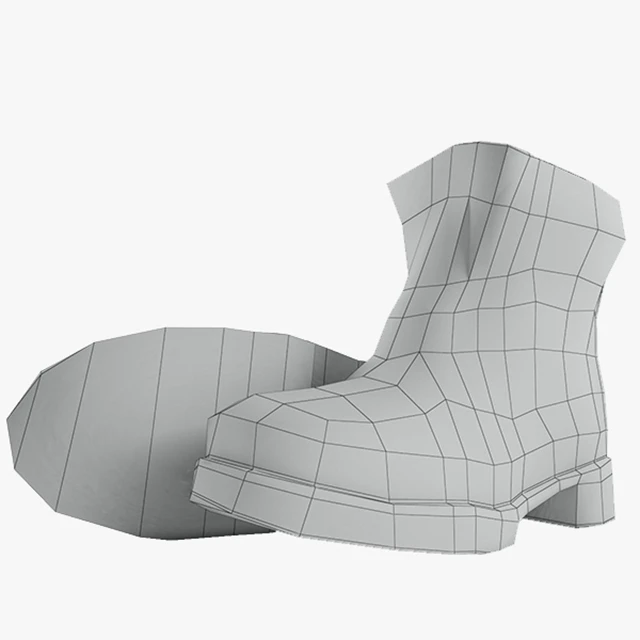 Shoes low-poly — Скачать