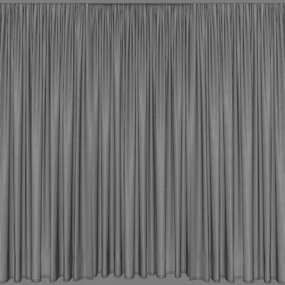 Tulle Curtain Beige Set — Вид 2