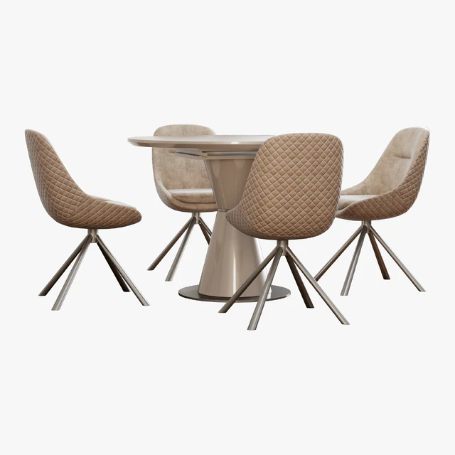 Carveli veluto chair Vetro mebel TML table — Descargar